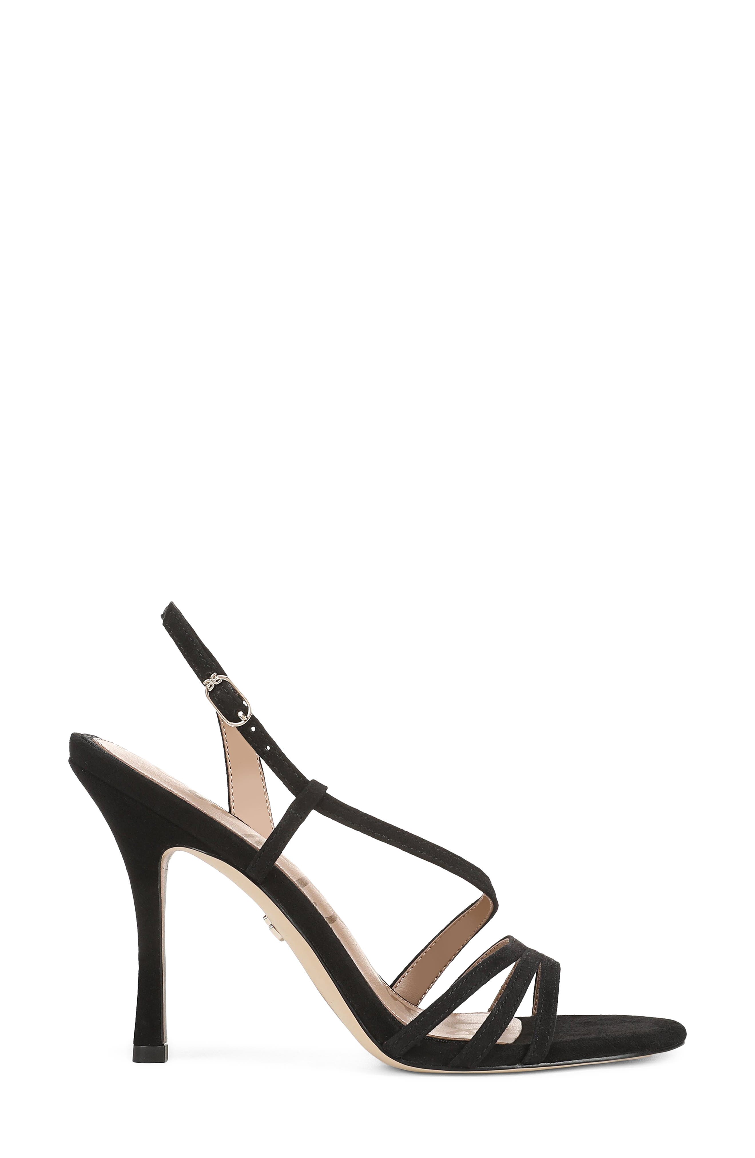 Charli Slingback Sandal, Alternate, color, BLACK