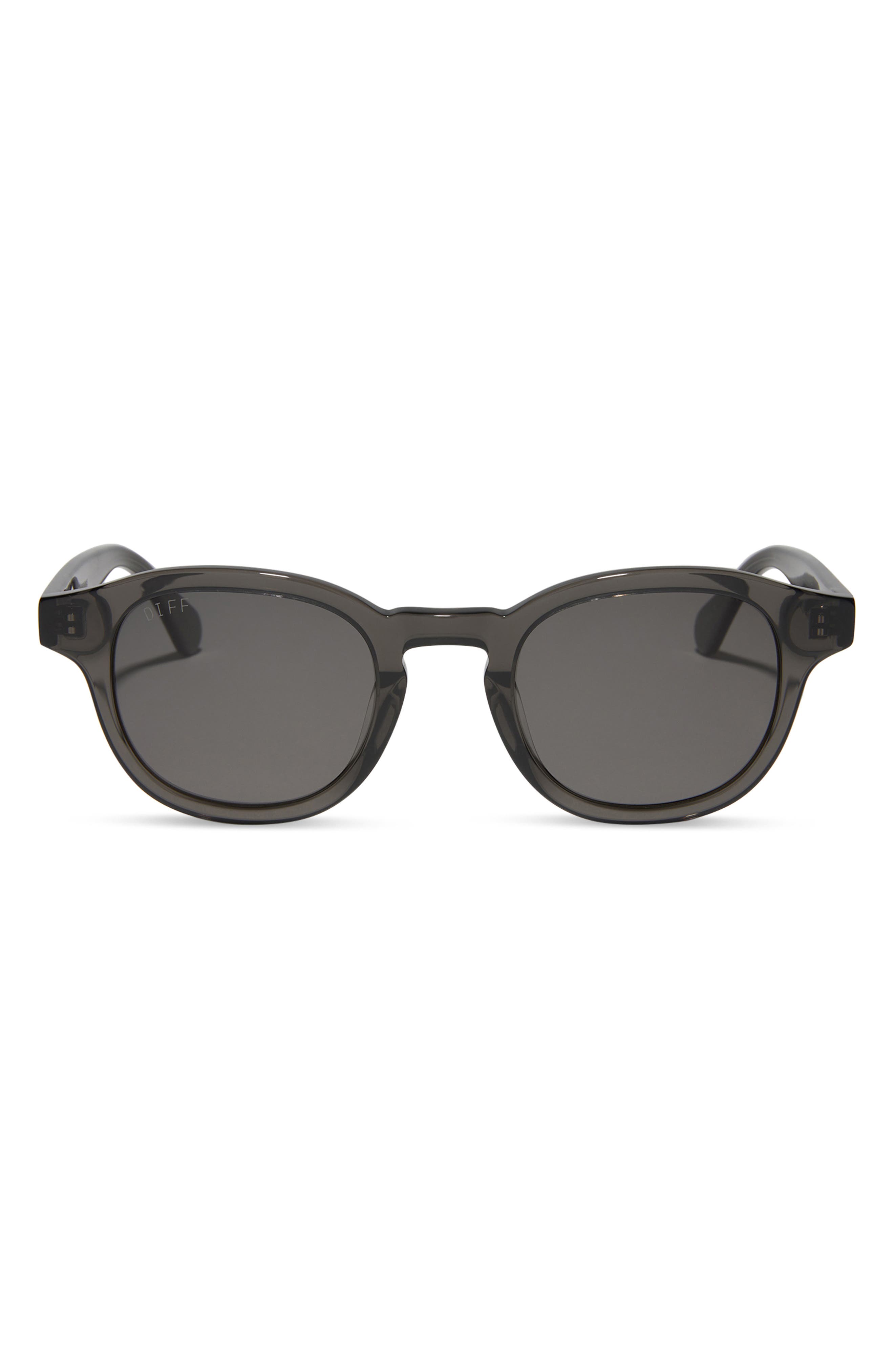 DIFF Arlo XL 50mm Polarized Small Round Sunglasses
