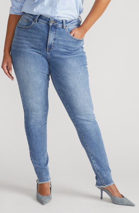Joni Curve High Waist Slim Jeans (Plus)