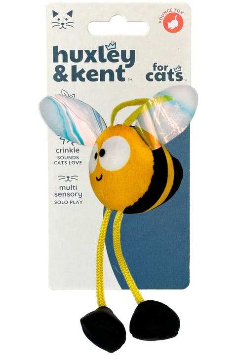 Chirpy Bumble Bee Cat Toy
