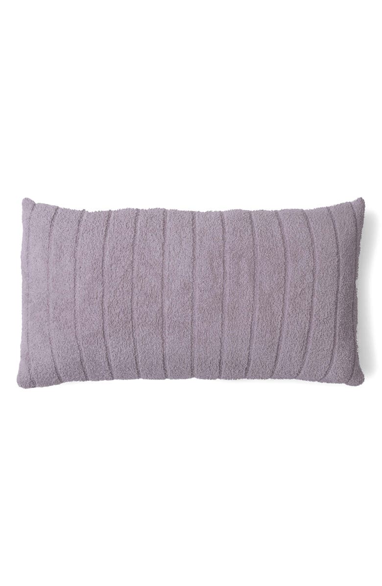 Barefoot Dreams<sup>®</sup> CozyChic<sup>®</sup> Textured Stripe Pillow, Main, color, Beach Rock