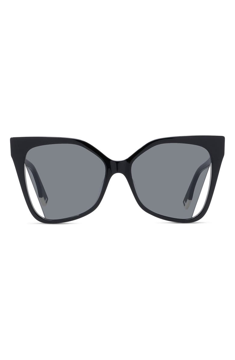 Fendi 'Fendi Way 55mm Geometric Sunglasses, Main, color,