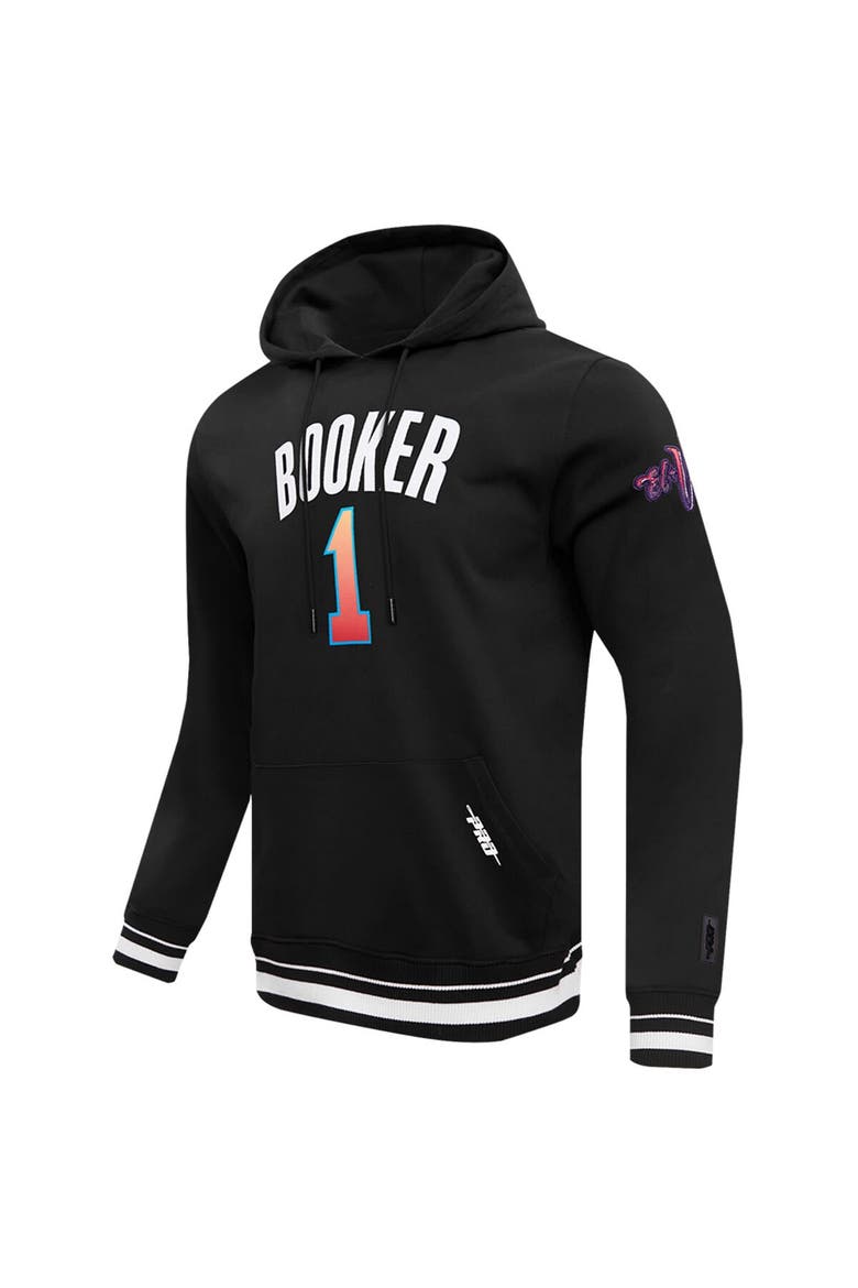 Men's Pro Standard Devin Booker Black Phoenix Suns 2023/24 City Edition Name & Number Pullover Hoodie, Alternate, color, Black