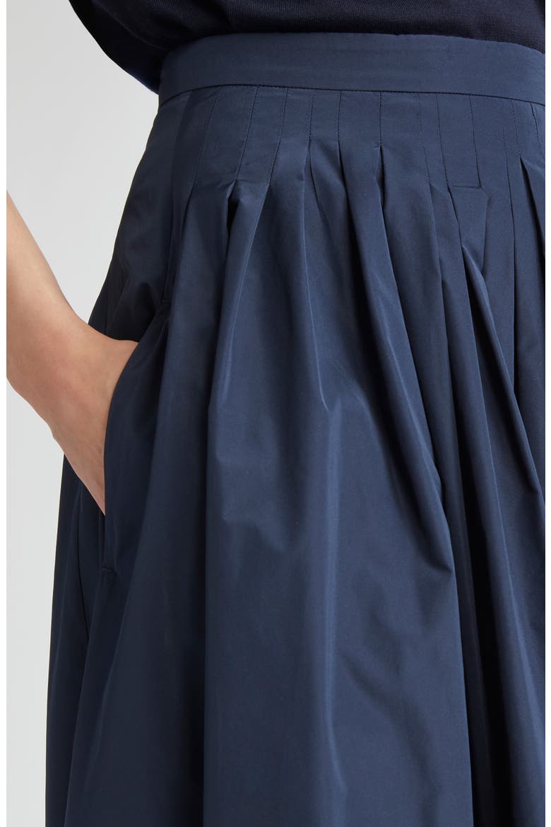 Jokey Pleated Water Repellent Taffeta Skirt, Alternate, color, ULTRAMARINE
