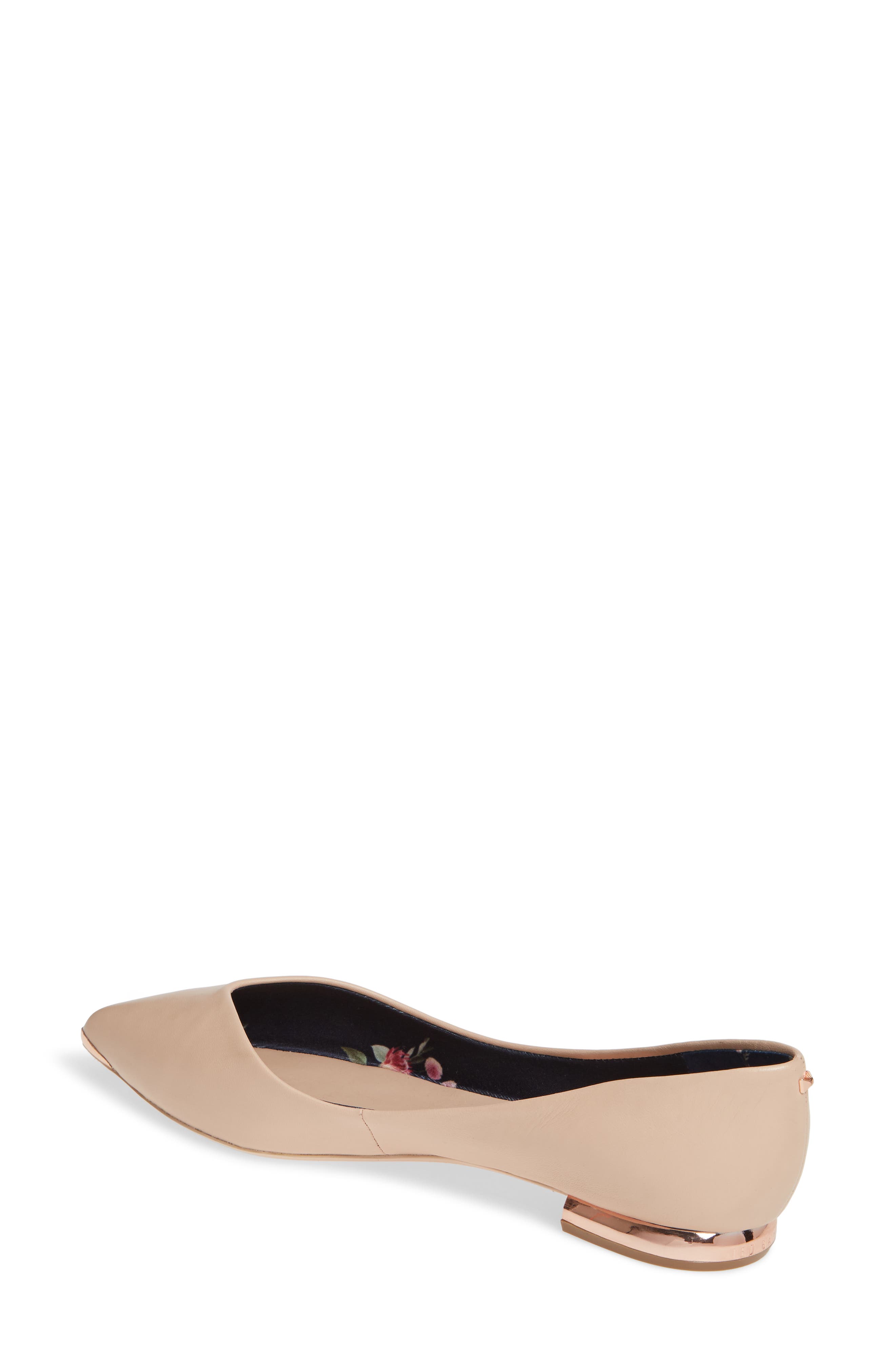 Grasce Flat, Alternate, color, NUDE LEATHER