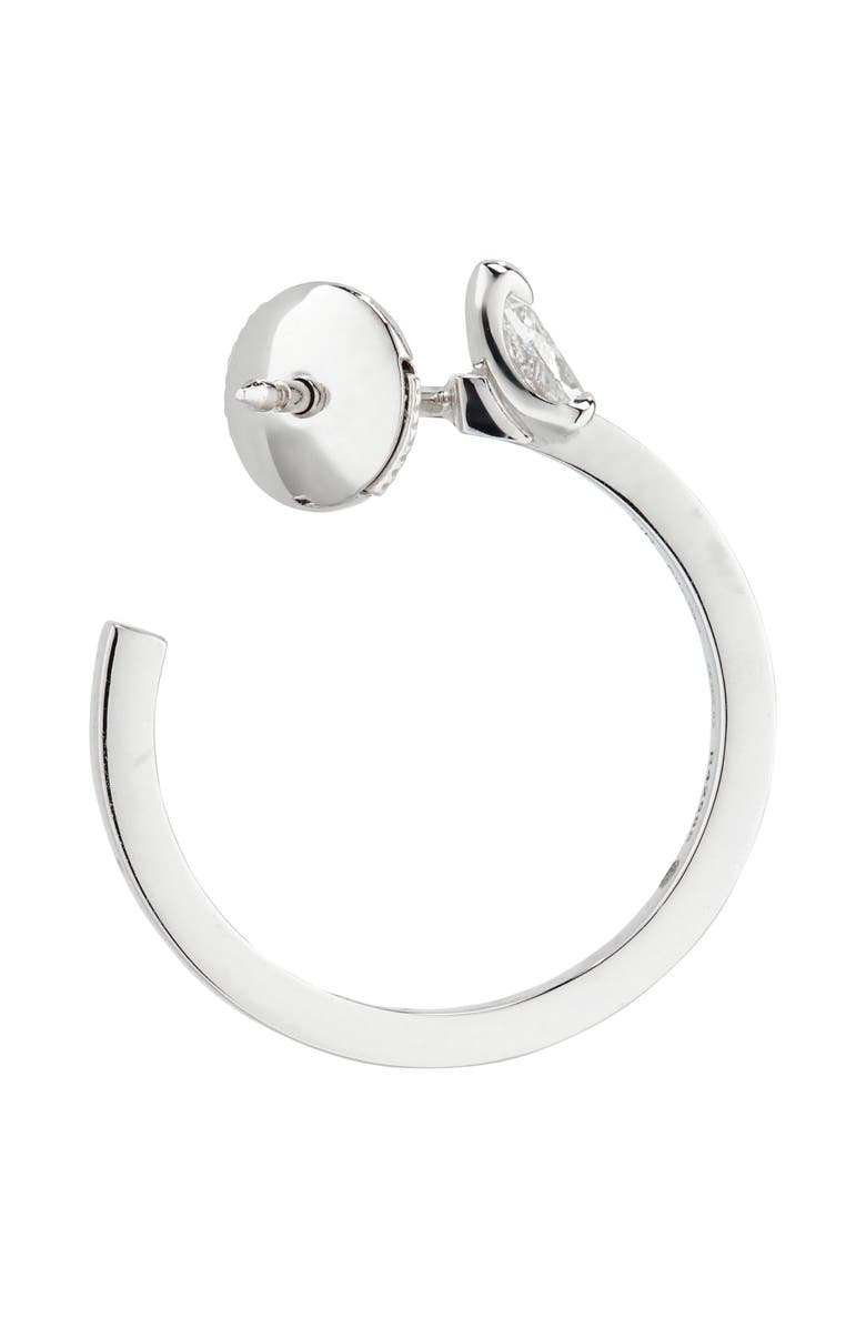 REPOSSI Serti Sur Vide Diamond Single Earring, Alternate, color, White Gold