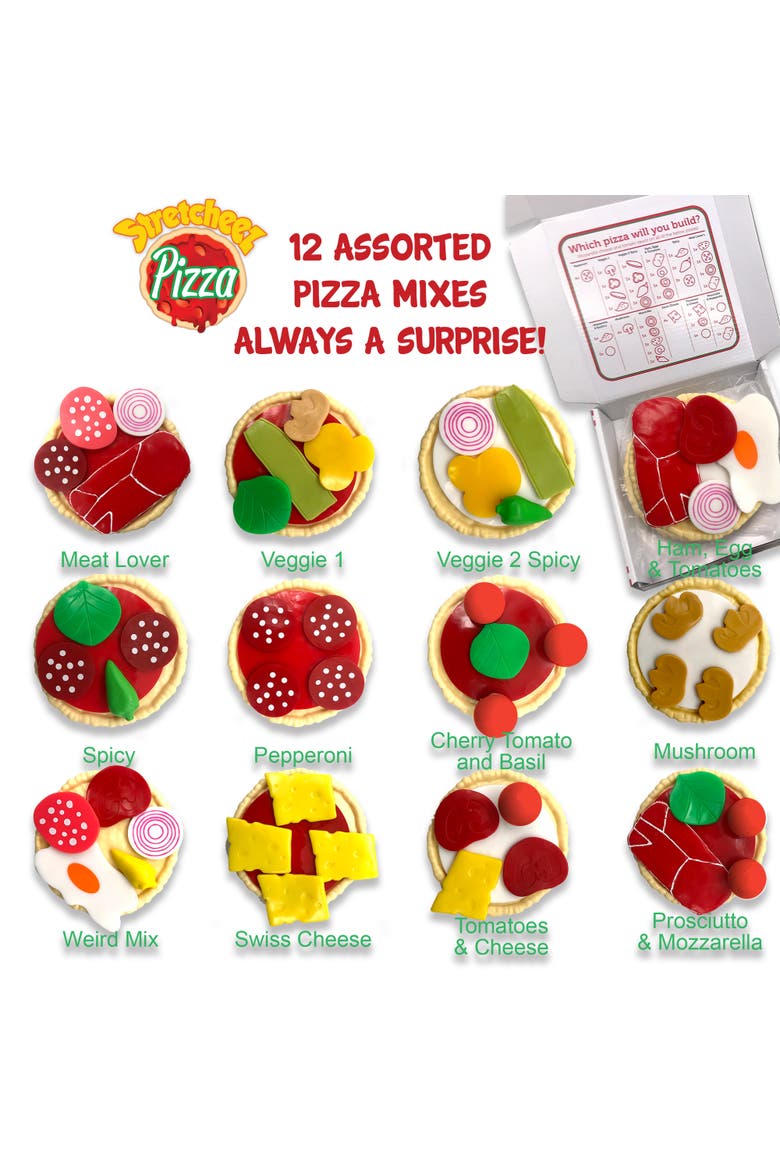 Pizza 2 Pack, Surprise Styles & Toppings, Alternate, color, Multicolored
