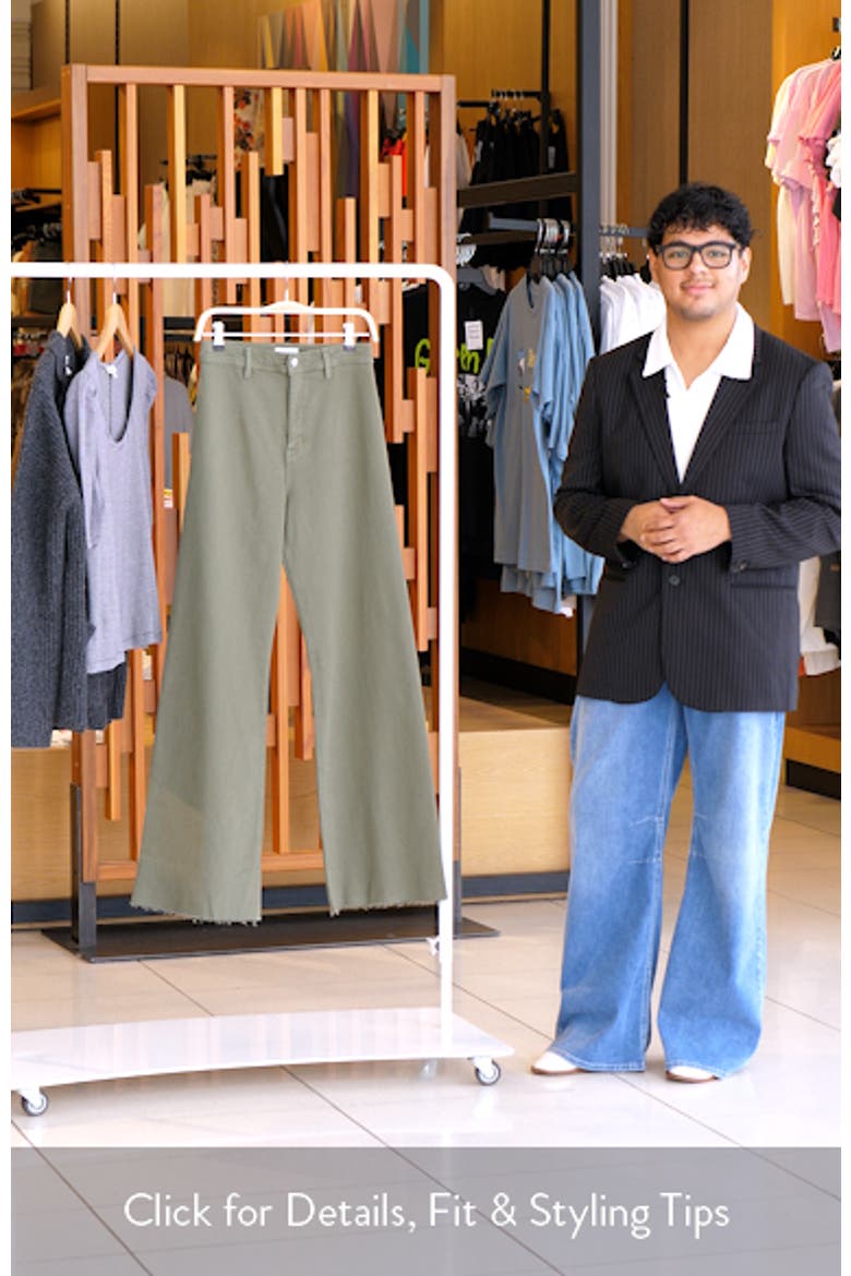Penny Wide Leg Utility Jeans video