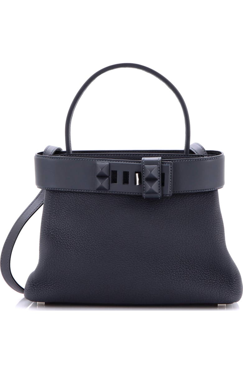 Pre-Owned Hermes Medor Handbag Togo, Main, color, Caban