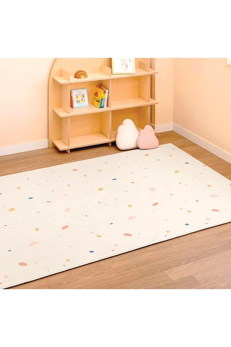 LaPure Soft Play Mat - Double-sided Jelly Terrazzo & Sage Beige, Alternate, color, Multicolor