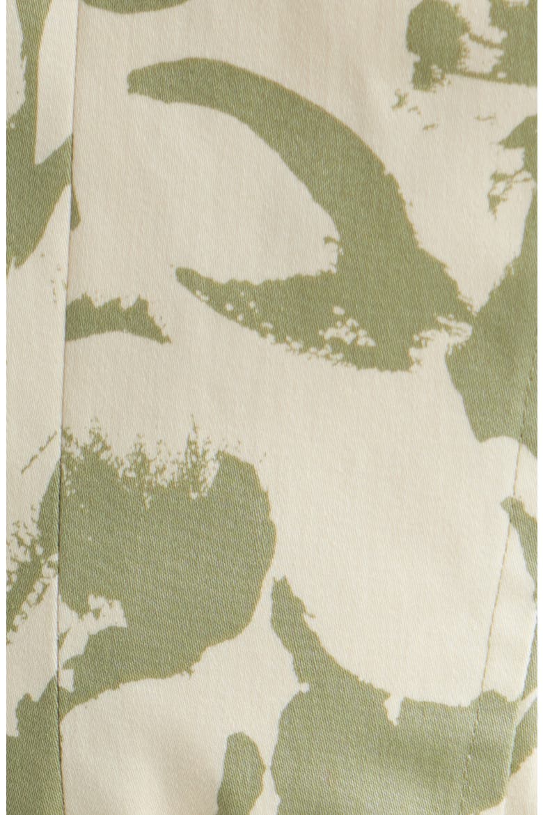 Patio Abstract Print Midi Dress, Alternate, color, COOL SAGE MULTI