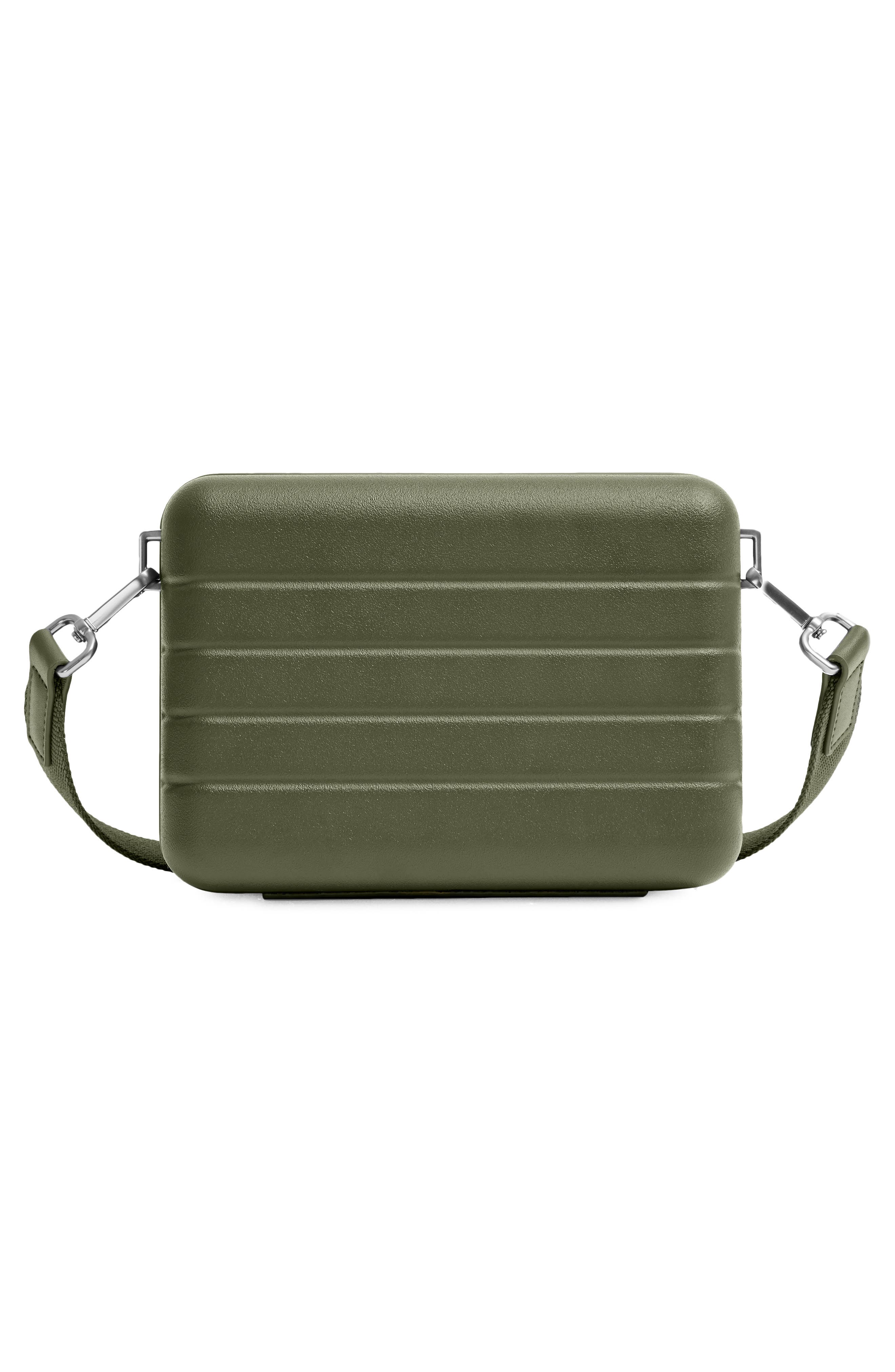 The Mini Crossbody Bag, Alternate, color, OLIVE GREEN