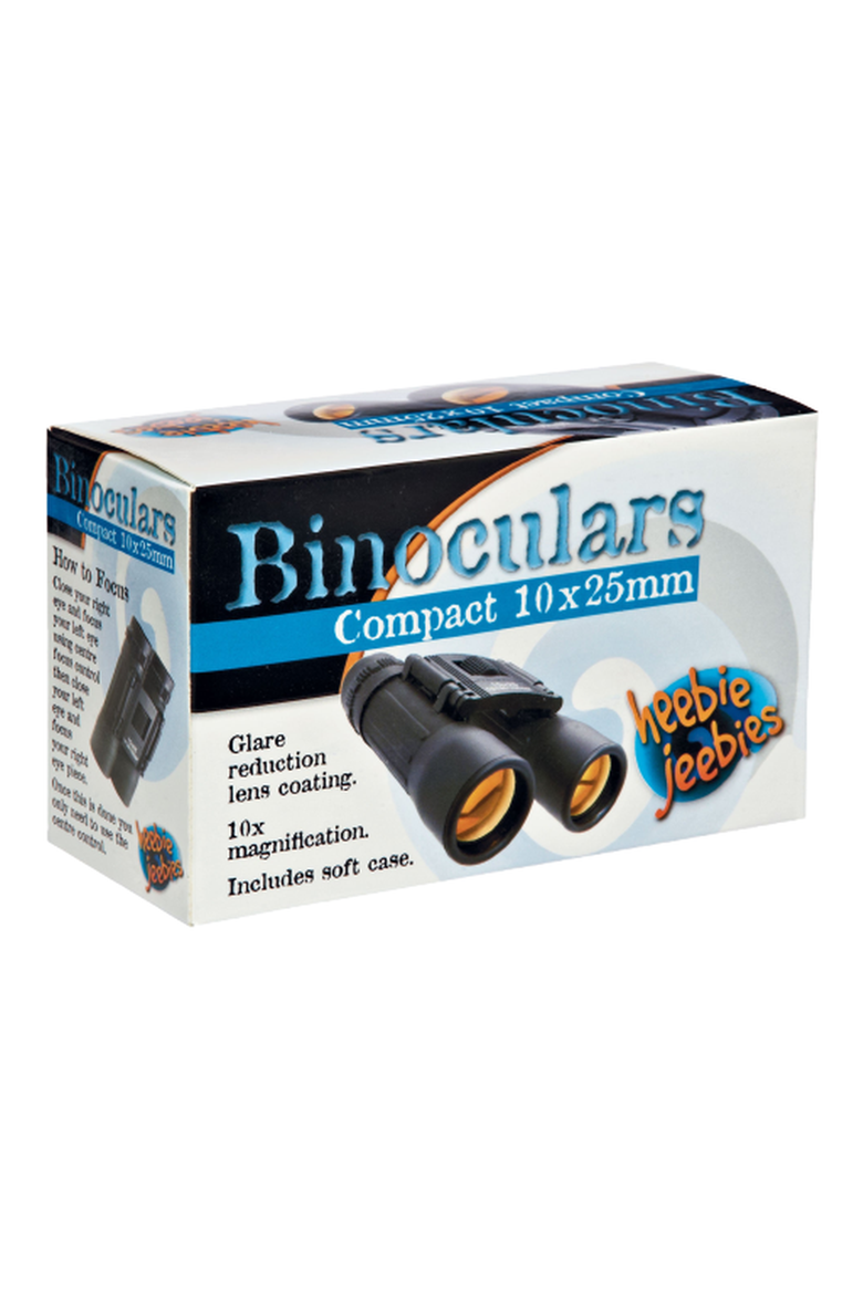 10x25 Compact Travel Binoculars, Alternate, color, Black