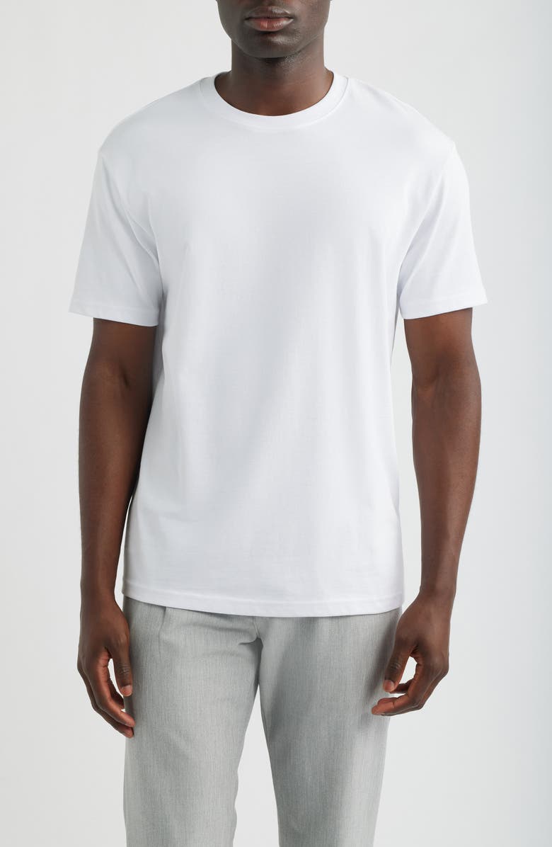 Mavi Jeans Cotton T-Shirt, Main, color, White