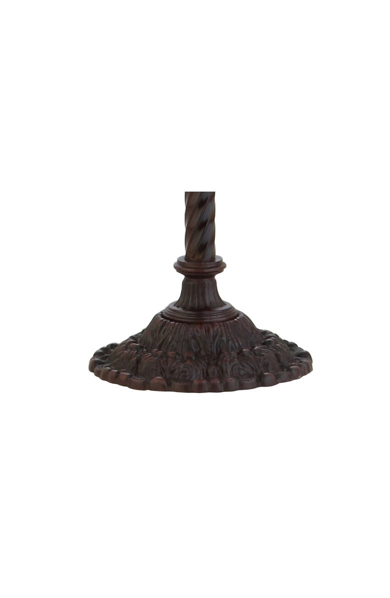 JONATHAN Y Smith Tiffany-Style 70.5" Torchiere LED Floor Lamp, Bronze, Alternate, color, Bronze