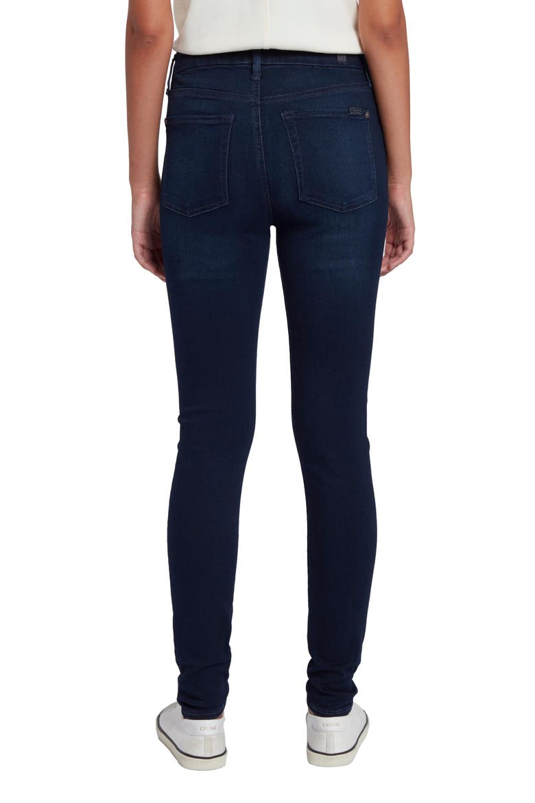 High Waist Skinny Jeans, Alternate, color, TWILIGHT BLUE