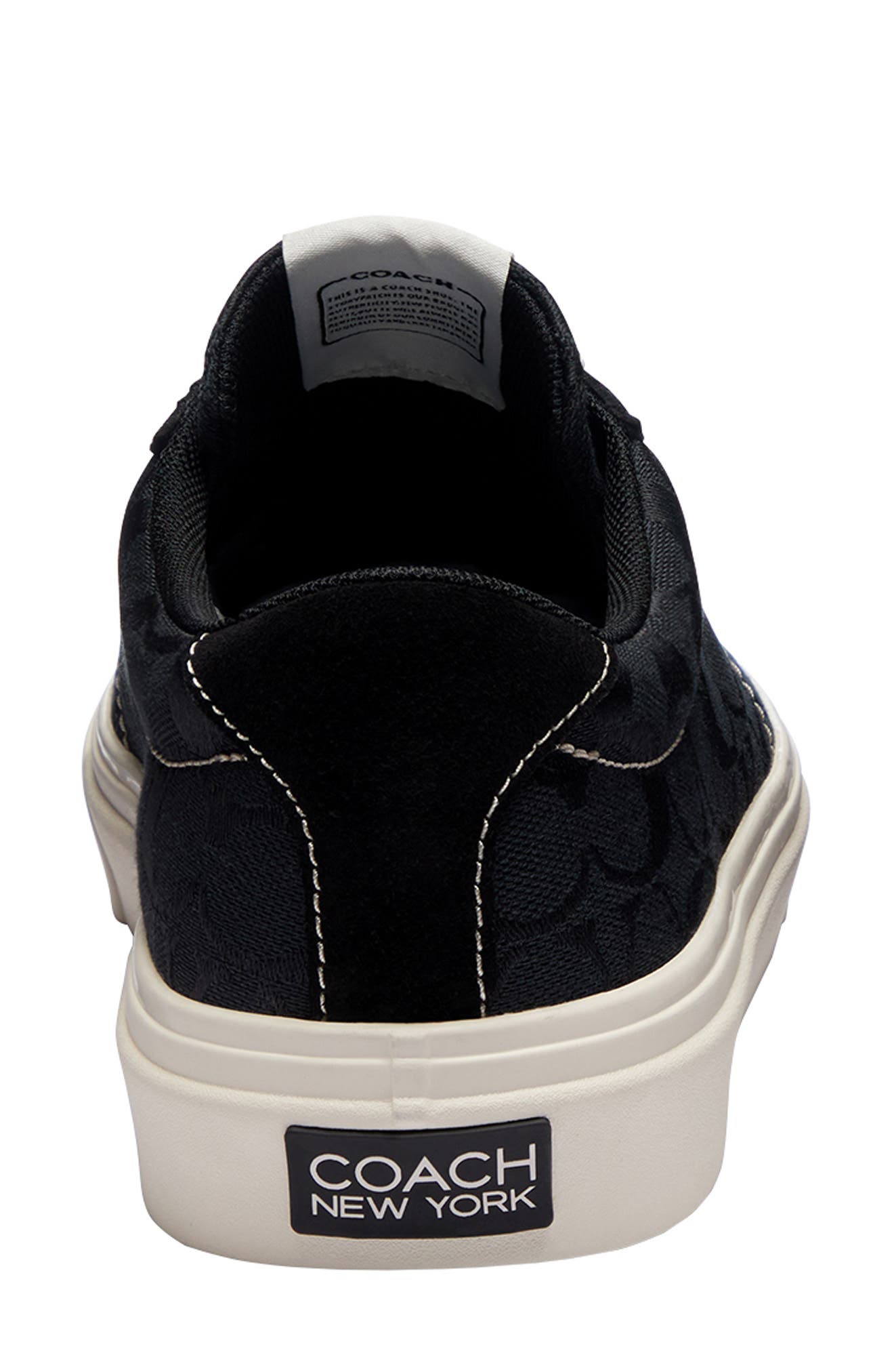 Skate Sneaker, Alternate, color, BLACK/ CHALK