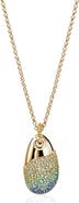 John Hardy Artisan Series 18k Gold Multi-Stone Pebble Pendant Necklace