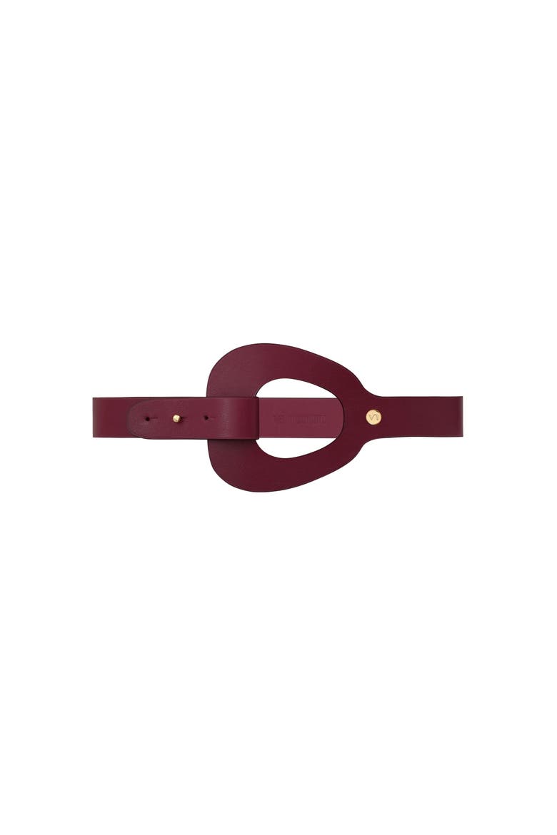 La Savoureuse Belt, Main, color, Purple Cherry
