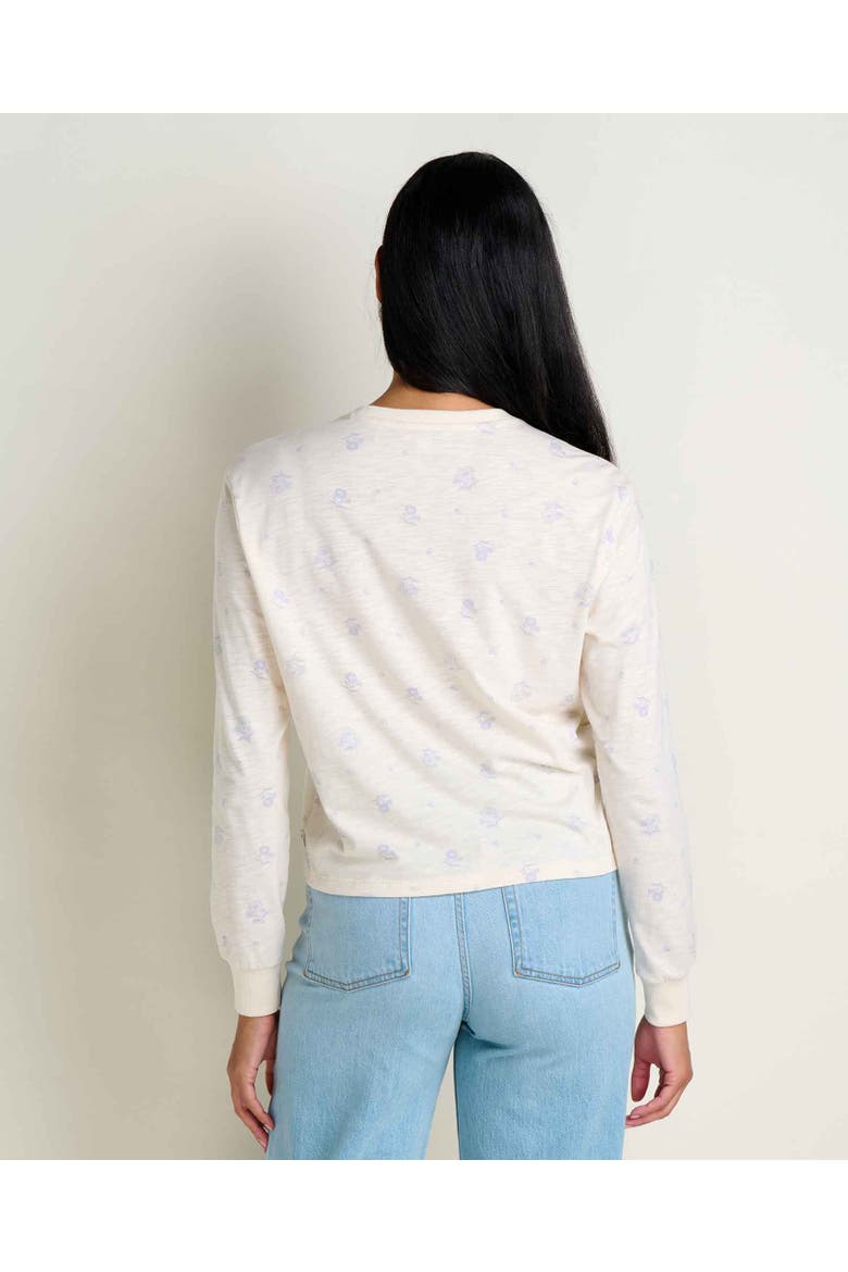 Boundless Jersey Long Sleeve Tee, Alternate, color, Limestone Print