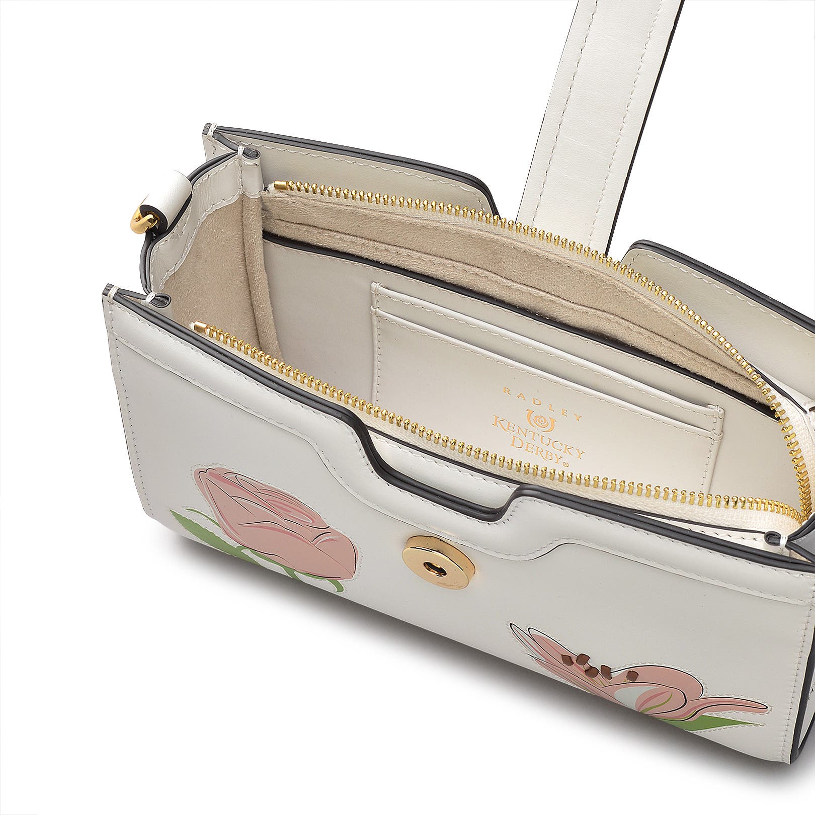 Radley Kentucky Derby SS25 Large Phone Crossbody Bag, Alternate, color, Chalk