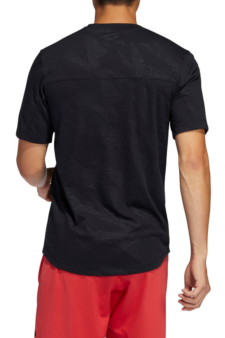 TKY Camo AEROREADY® Performance T-Shirt, Alternate, color, BLACK