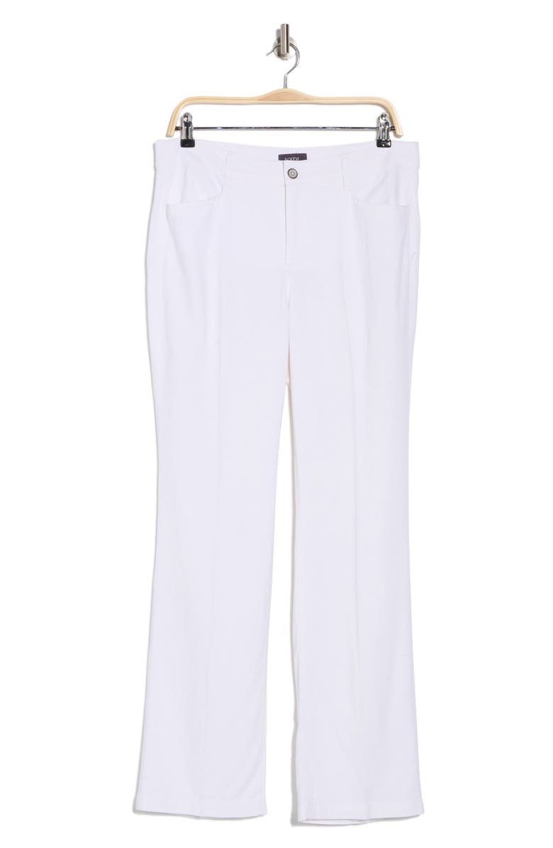 NYDJ Linen Trousers, Alternate, color, White