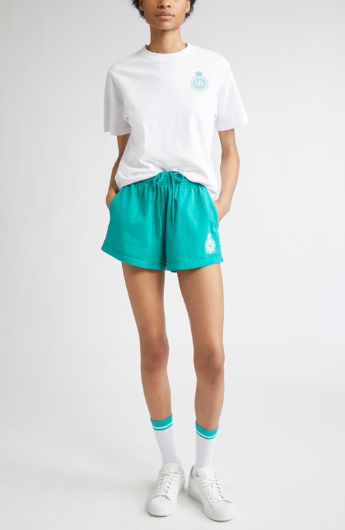 Sporty And Rich Sporty & Rich Royal Club Graphic T-shirt In White