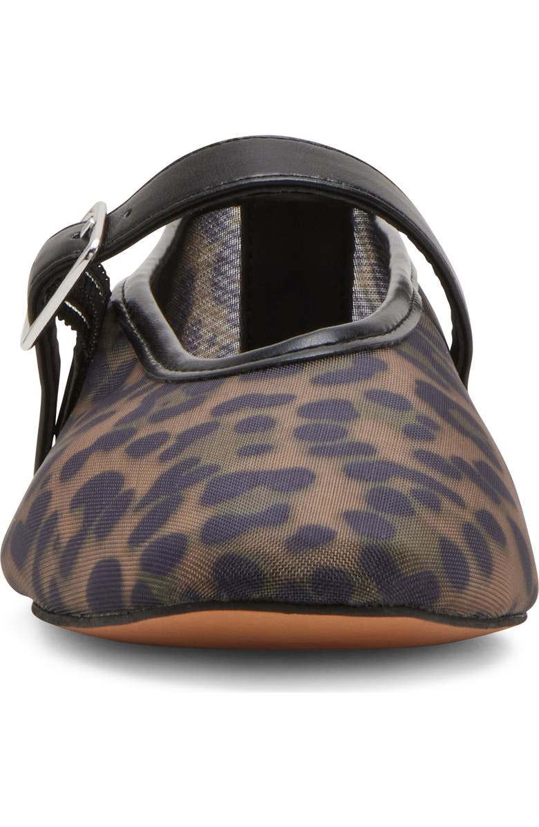 Steve Madden Dreaming Mary Jane Flat, Alternate, color, Leopard Mesh