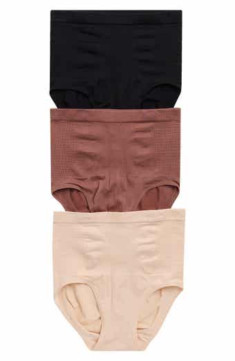 3-Pack Everyday High Waist Seamless Shaping Briefs