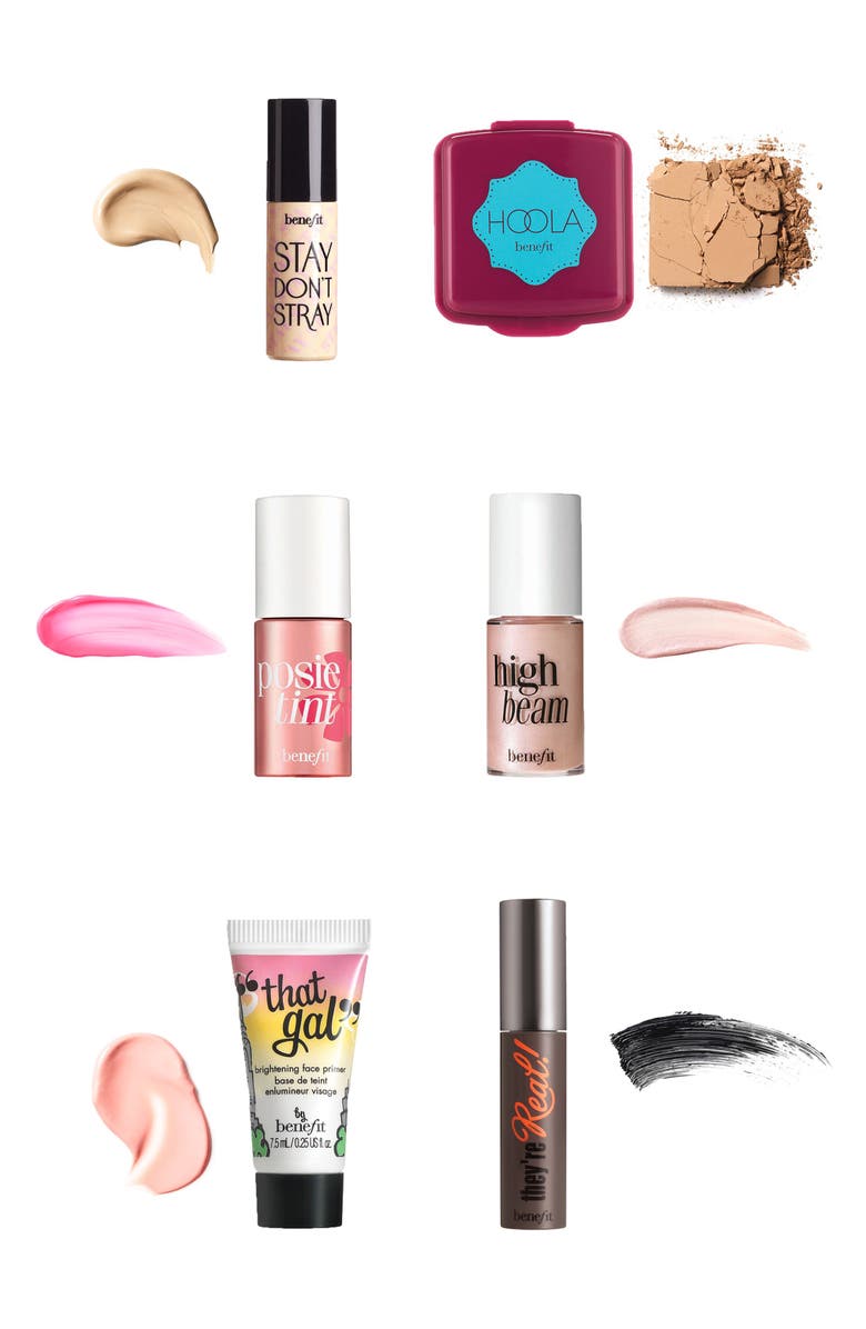 Benefit Cosmetics Benefit Sizzlin' Six Mini Best-Sellers Set, Alternate, color,