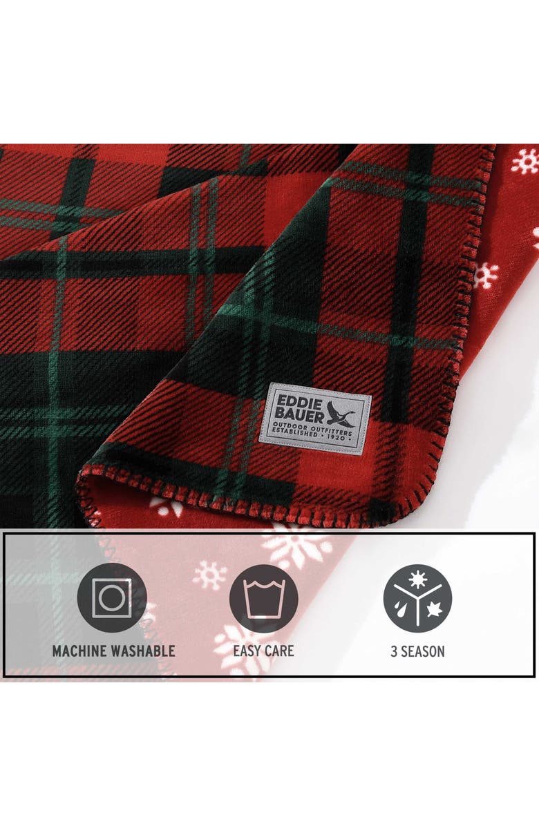 Eddie Bauer Trailhead Plaid Throw Blanket, Alternate, color, 