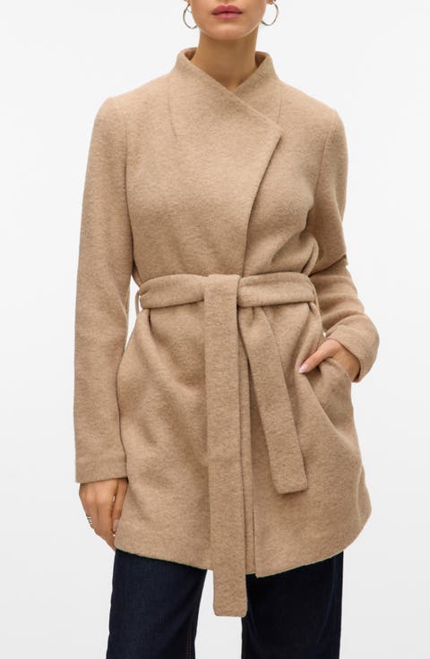 Nora Brushed Sweater Coat
