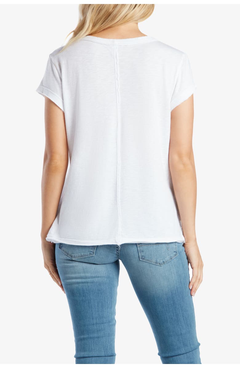 HELEN JON Classic Tee, Alternate, color, White