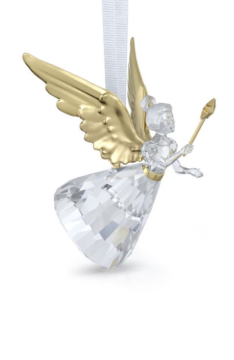 Holiday Magic Angel Crystal Ornament