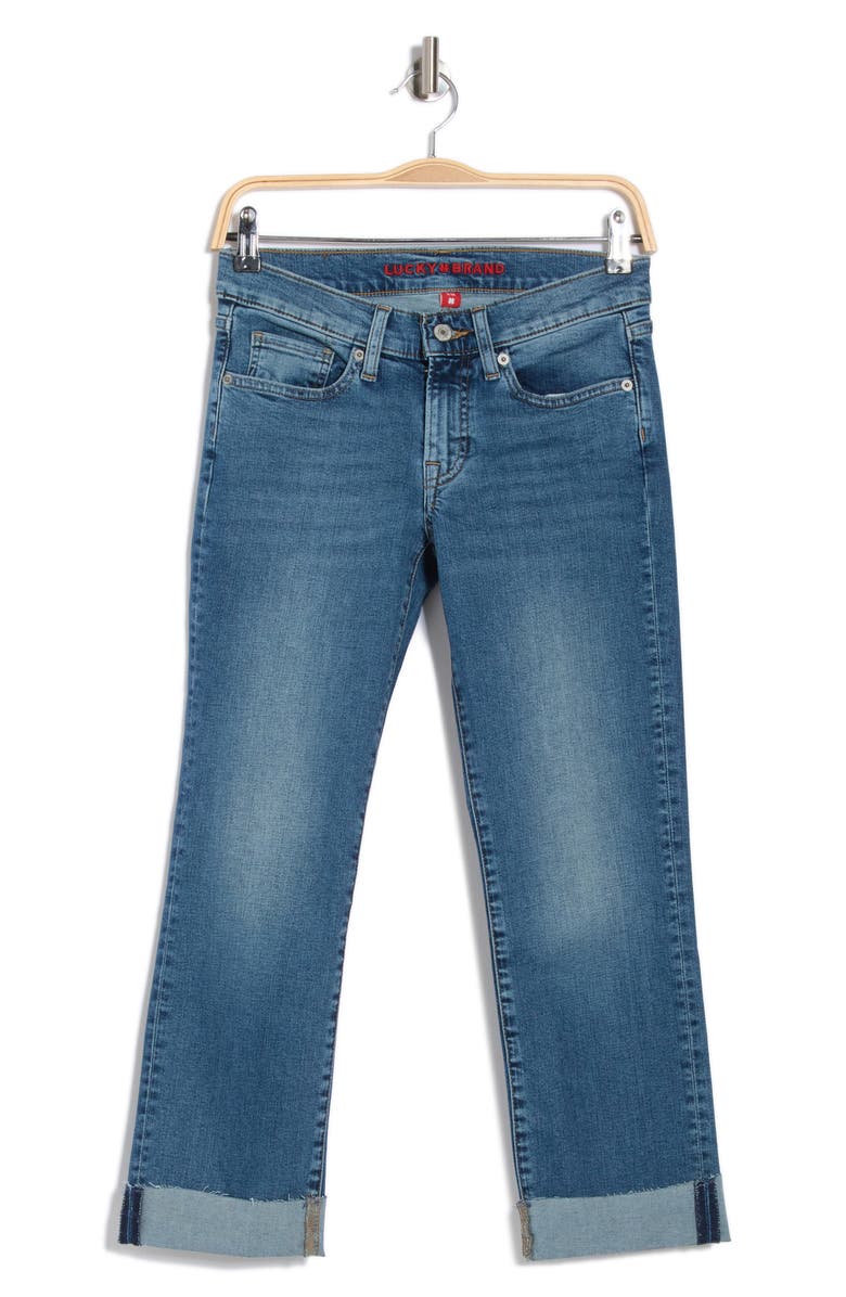 Lucky Brand Sweet Crop Straight Leg Jeans, Alternate, color, Rayland