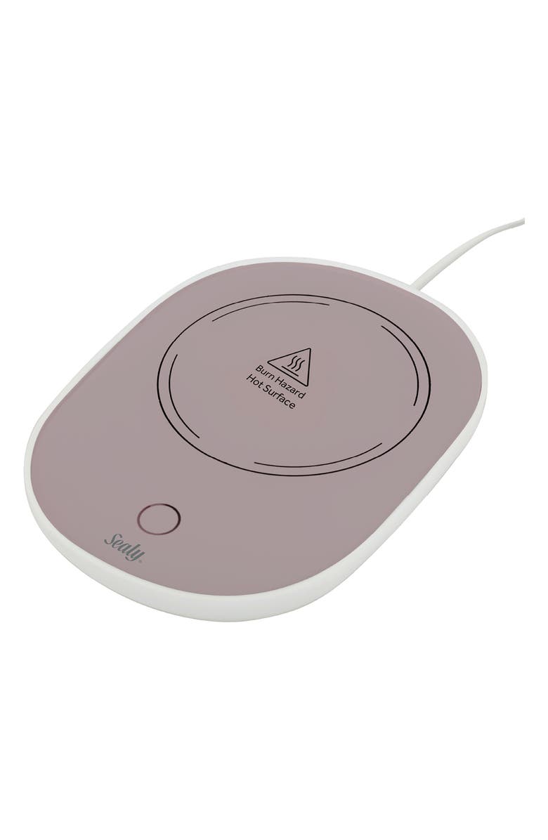 BYTECH Coffee Mug & Warmer Pad Set, Alternate, color, Pink