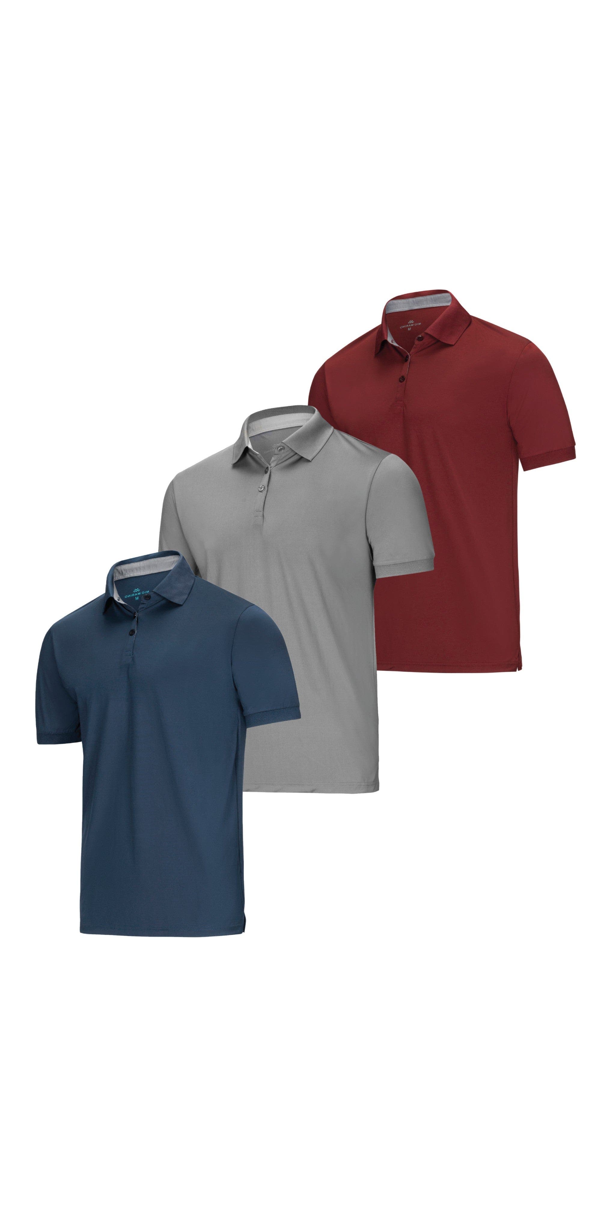 selected Dark Gray, Burgundy, Navy
