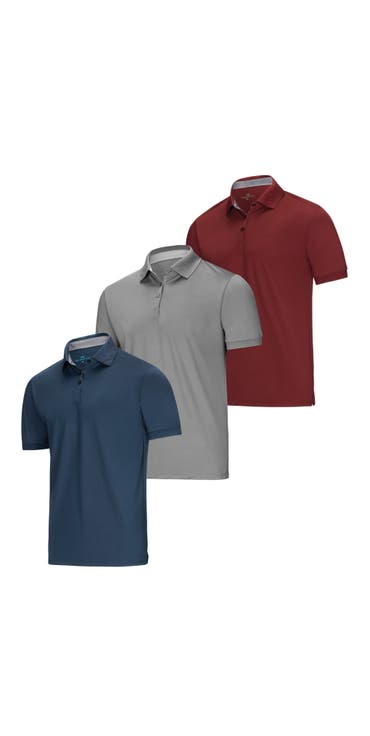 Lightweight Performance Stretch Golf Polo Shirt