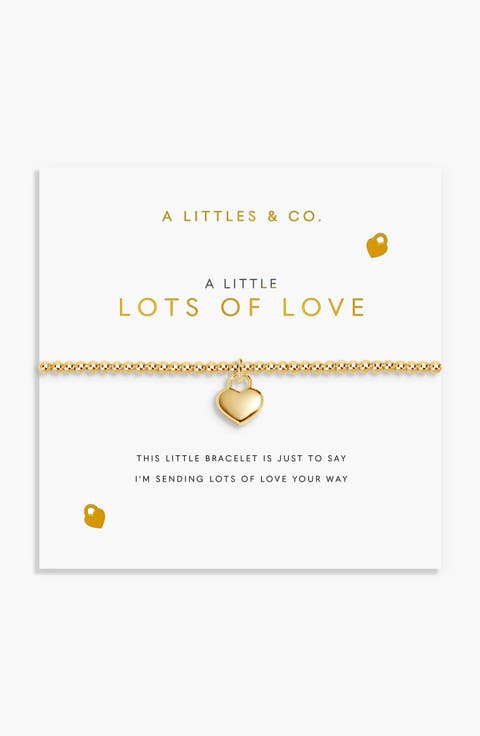 A Little 'Lots Of Love' Bracelet