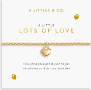 A Littles & Co A Little 'Lots Of Love' Bracelet