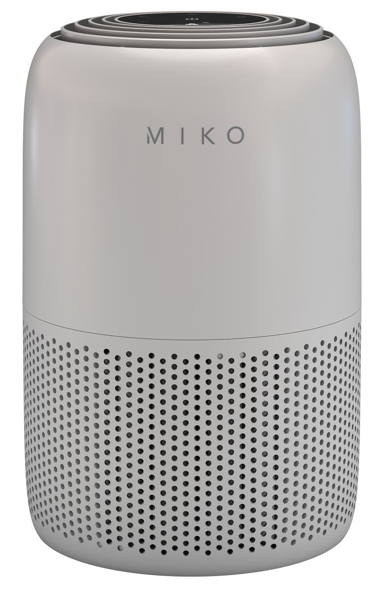 MIKO Hepa Air Purifier Up To 770 Sqft - Grey, Main, color, Grey
