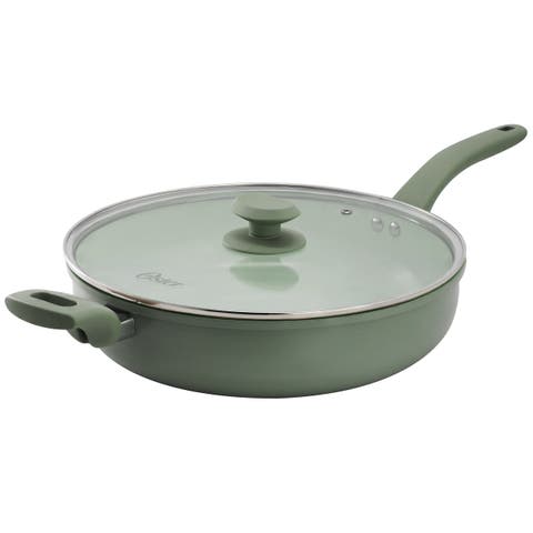 5 Quart Ceramic Nonstick Saute Pan with Lid