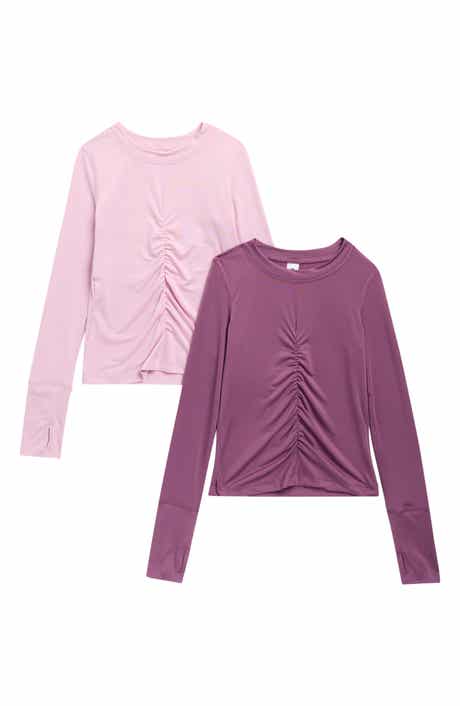 Kids' Novatek 2-Pack Ruched T-Shirts