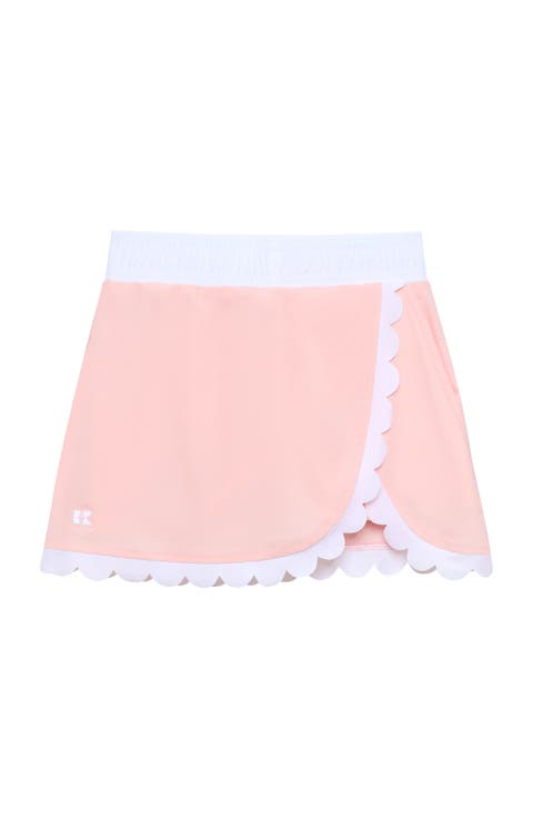 Girls Scalloped Skort (Toddler, Little Kid & Big Kid)