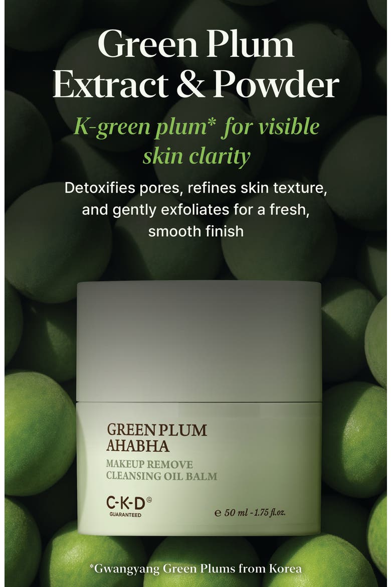 Green Plum AHA/BHA Makeup Removing Cleansing Oil, Alternate, color, REFILL