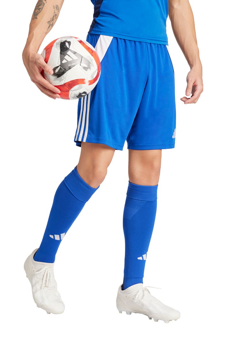 Tiro 24 Shorts, Alternate, color, TEAM ROYAL BLUE/ WHITE