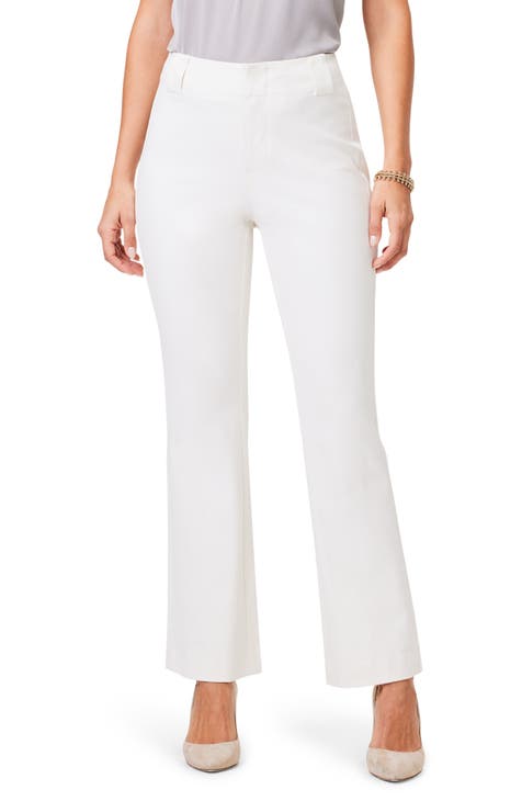 Winter white dress fashion pants petite