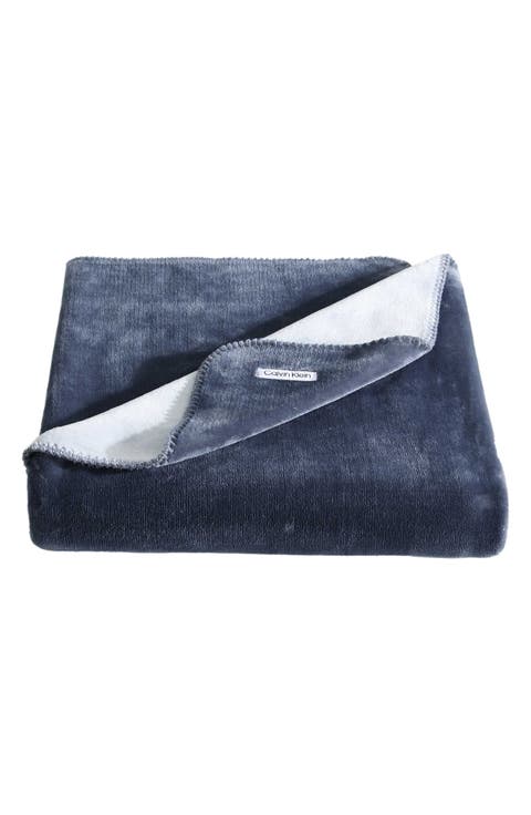 Modern Reversible Throw Blanket