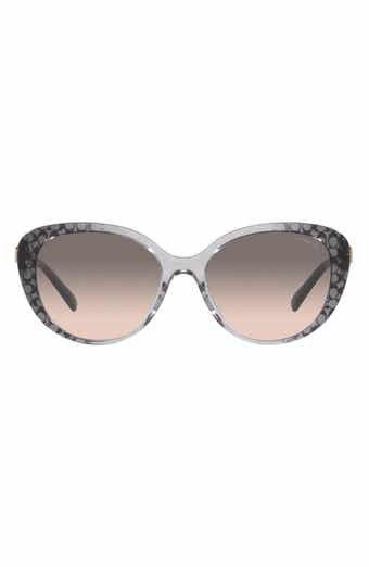 COACH 56mm Gradient Cat Eye Sunglasses